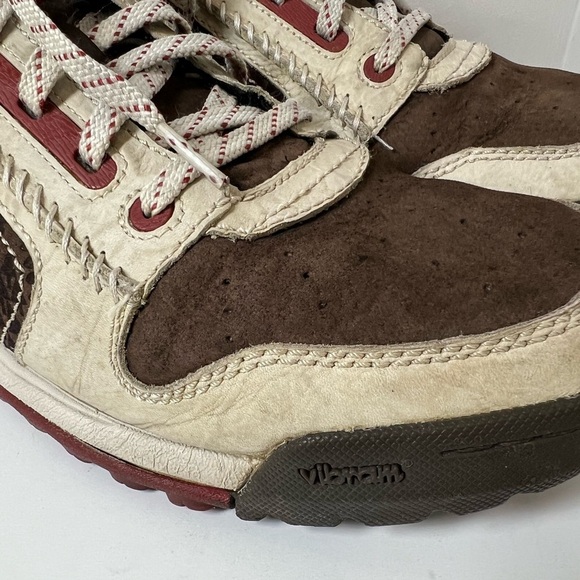 Patagonia Boaris US 13 Gore-Tex Vibram Hiking Men's Brown Leather Outdoor Shoes - Picture 5 of 13